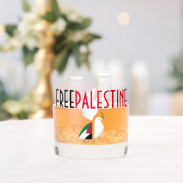 Vaso De Whiskey Palestina Libre