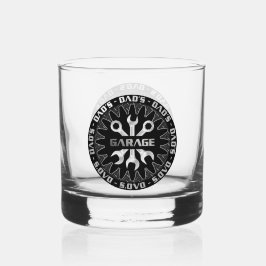 Vaso De Whiskey ¡Papá Amará Esto! Garage Bar Lounge Rocks