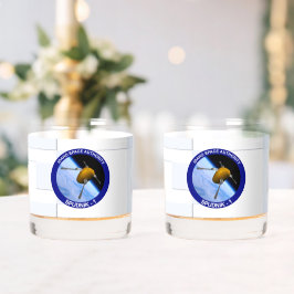 Vaso De Whiskey Parche de misión de satélite Idaho Spudnik