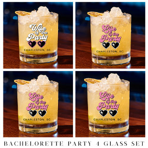 Vaso De Whiskey Partido Cute Bachelorette