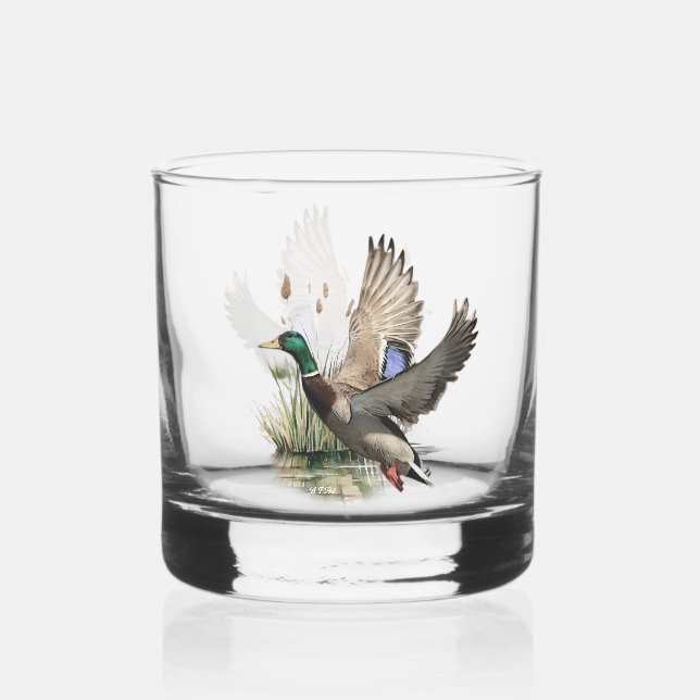 Vaso De Whiskey Pato, Arte (Anverso)