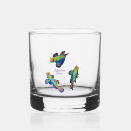 Vaso De Whiskey Peces mandarín