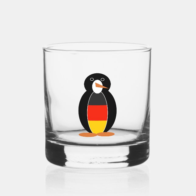 Vaso De Whiskey Penguin alemán — Pinguin alemán (Anverso)