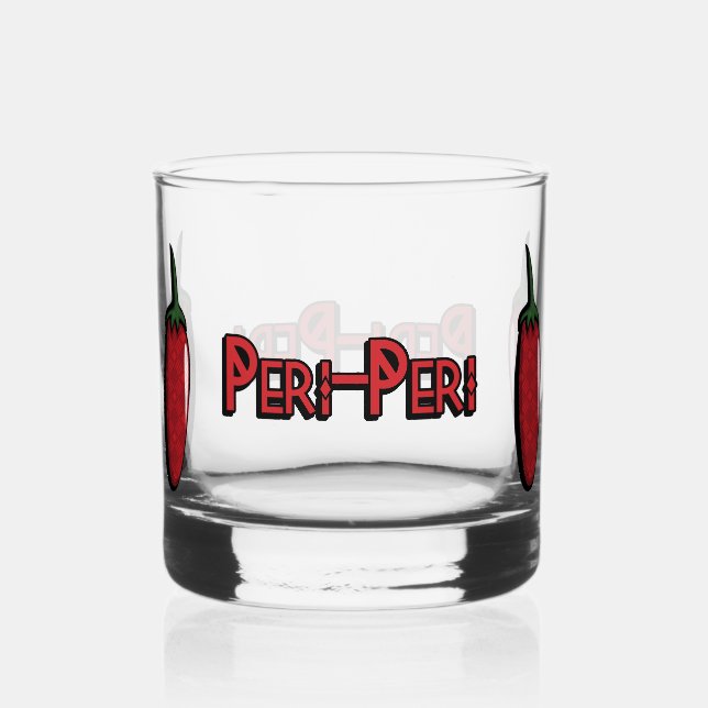 Vaso De Whiskey Peri-Peri Chili Pepper Whiskey Glass (Anverso)