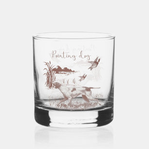 Vaso De Whiskey Perro puntero