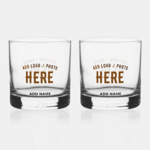 VASO DE WHISKEY PERSONALIZABLE MODERNO ESTILO CLARO VERIFICADO MAR