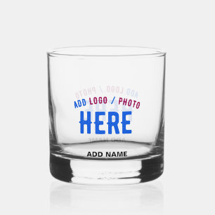 VASO DE WHISKEY PERSONALIZABLE MODERNO ESTILO CLARO VERIFICADO MAR