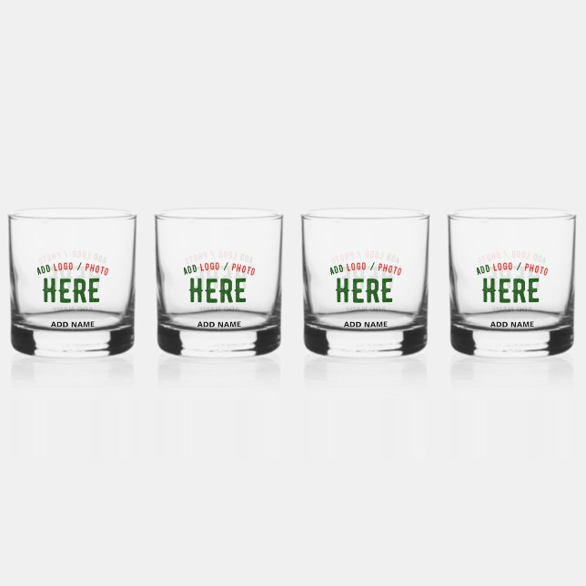 VASO DE WHISKEY PERSONALIZABLE MODERNO ESTILO CLARO VERIFICADO MAR (Anverso)
