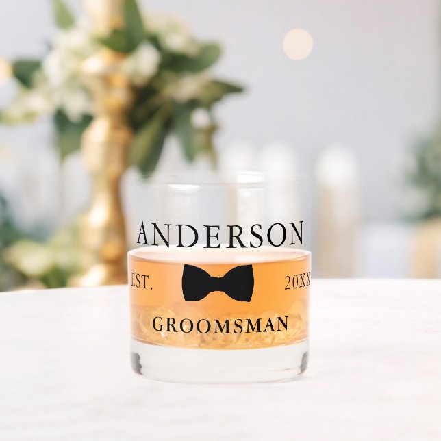 Vaso De Whiskey Personalizado Dated Mr. y Mrs. (Insitu (Boda))