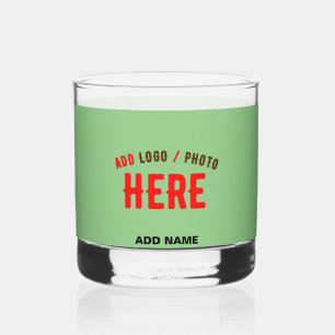 VASO DE WHISKEY PERSONALIZADO MODERNO ESTILO MINT VERIFICADO VERIF