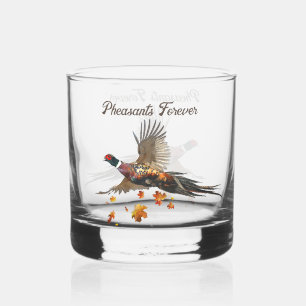 Vaso De Whiskey Pheasantes para siempre