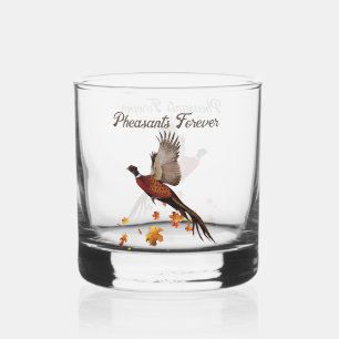 Vaso De Whiskey Pheasantes para siempre