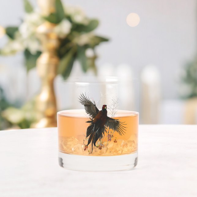 Vaso De Whiskey Pheasantes para siempre (Insitu (Boda))