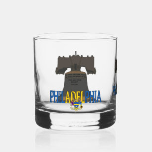 Vaso De Whiskey Philadelphia Pennsylvania Liberty Bell