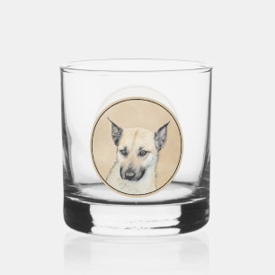 Vaso De Whiskey Pintura de Chinook (Orejas puntiagudas) - Arte Per