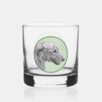 Pintura de Irish Wolfhound - Arte de perro origina