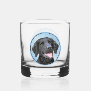 Vaso De Whiskey Pintura de recuperación con recubrimiento de curry