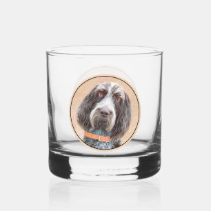 Vaso De Whiskey Pintura de Spinone Italiano - Arte de Perro Origin