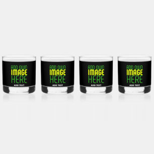 VASO DE WHISKEY PLANTILLA DE TEXTO DE IMAGEN NEGRA SENCILLA EDITAB