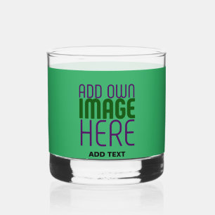 VASO DE WHISKEY PLANTILLA DE TEXTO DE IMAGEN VERDE MODERNA EDITABL