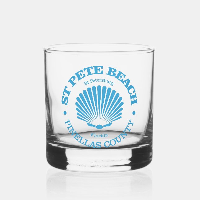 Vaso De Whiskey Playa de San Pedro (concha de mar) (Anverso)
