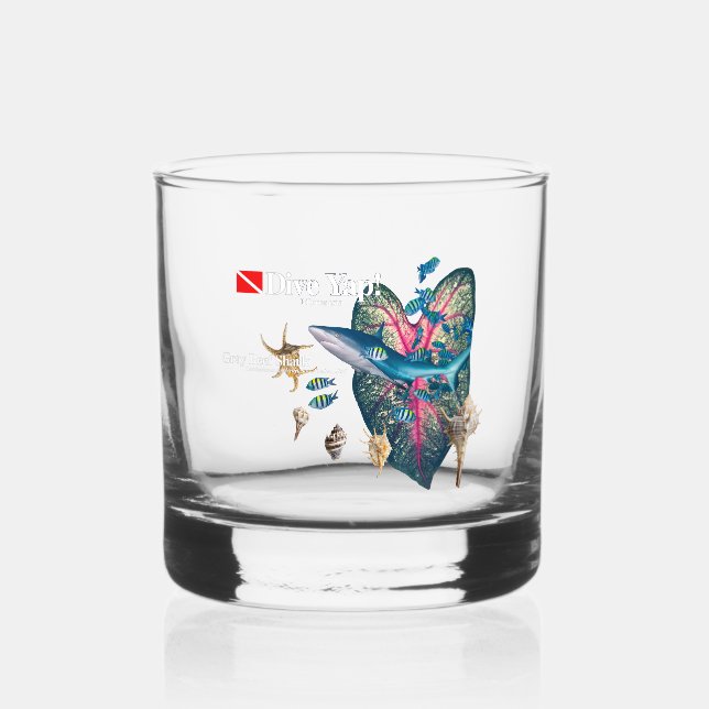Vaso De Whiskey Playa Tropical (Anverso)