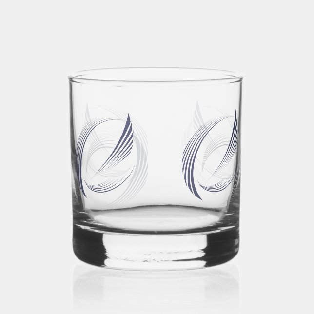 Vaso De Whiskey plumas de Dusk (Anverso)