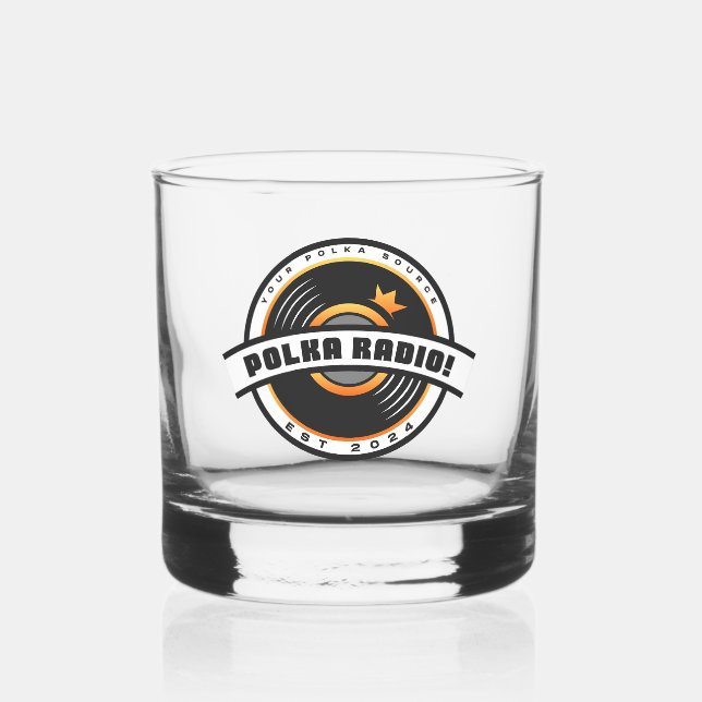 Vaso De Whiskey Polka Radio Drinkware Set (Anverso)