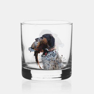Vaso De Whiskey Puntero de Shorthtransmitió alemán