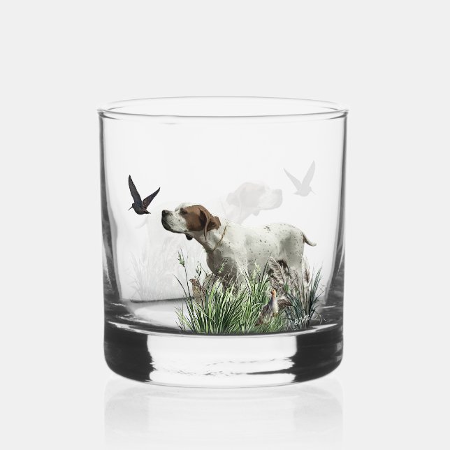 Vaso De Whiskey Puntero en inglés (Anverso)
