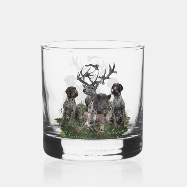 Vaso De Whiskey Puntero inalámbrico alemán (Anverso)
