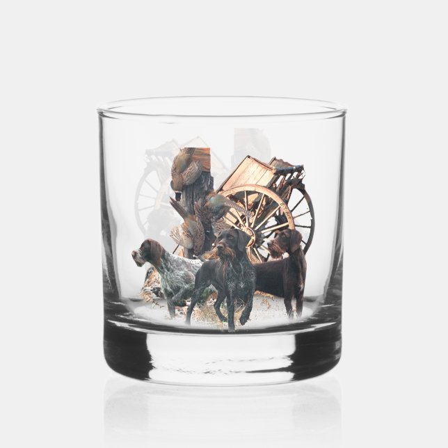 Vaso De Whiskey Puntero inalámbrico alemán (Anverso)