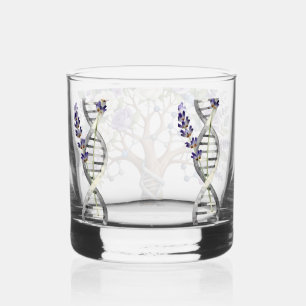 Vaso De Whiskey Química y Biología de la Flora del Árbol Molecular