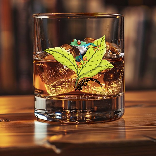 Vaso De Whiskey Rana de árbol de ojos rojos (Subido por el creador)