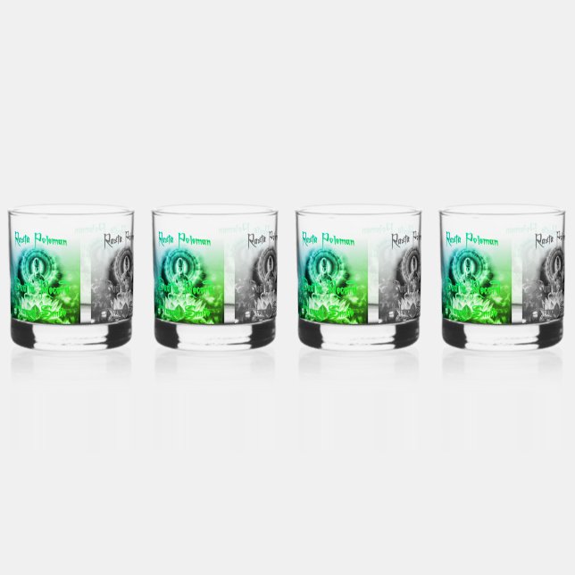 Vaso De Whiskey Rasta Poleman Sound (Anverso)