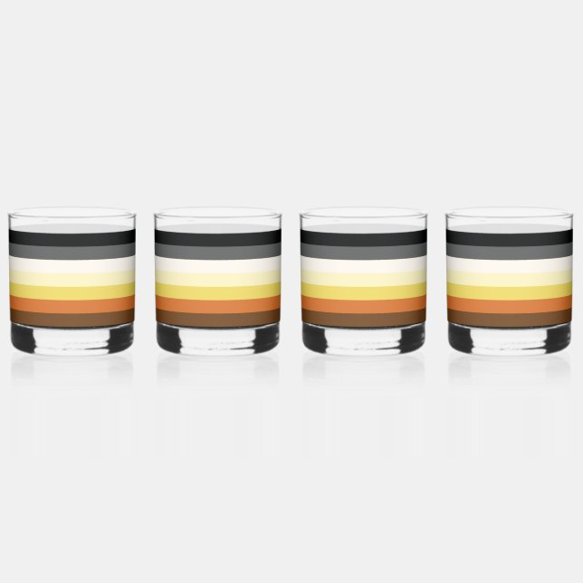 Vaso De Whiskey Rayas Orgullo de Oso (Derecha)