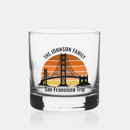 Vaso De Whiskey Recorrido de Personalizado del Puente de San Franc