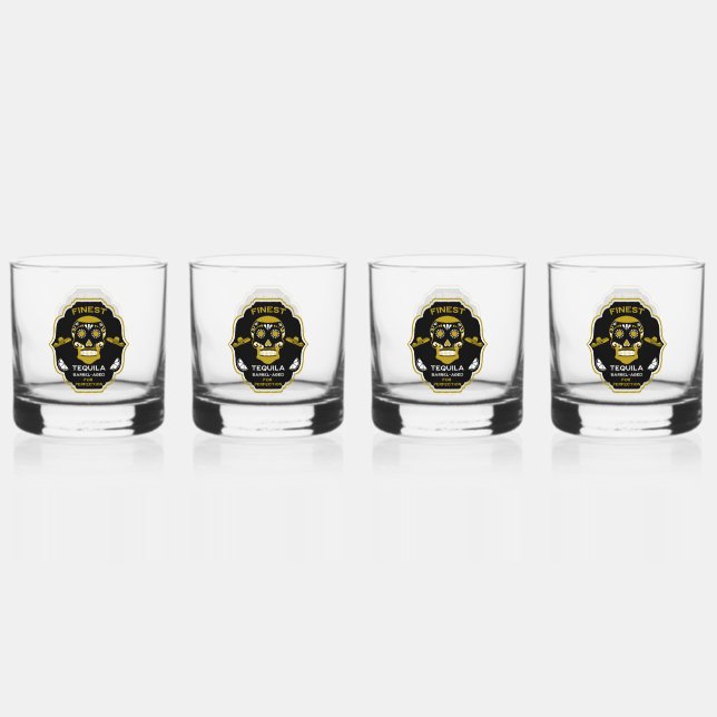 Vaso De Whiskey Regalo de Tequila de lujo (Anverso)