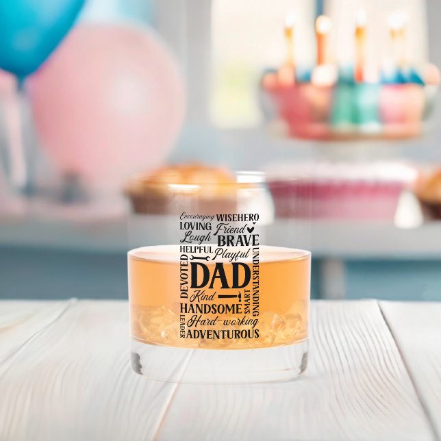 Vaso De Whiskey Regalo del Día del Padre Clásico (Insitu (Baby Shower))