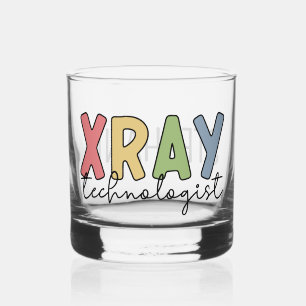 Vaso De Whiskey Regalos personalizados para tecnólogos de rayos X