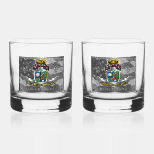 Vaso De Whiskey Regimiento Ranger 75 
