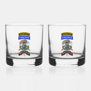 Vaso De Whiskey Regimiento Ranger 75