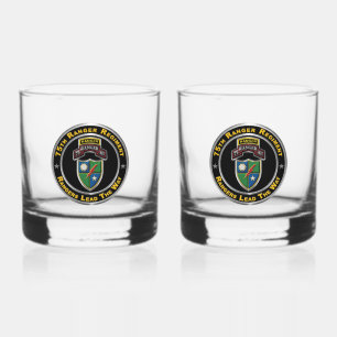 Vaso De Whiskey Regimiento Ranger número 75