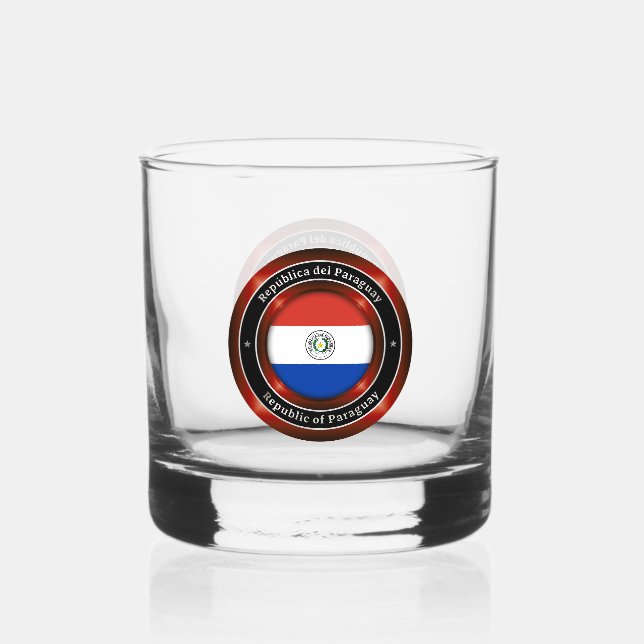 Vaso De Whiskey República de Paraguay (Anverso)