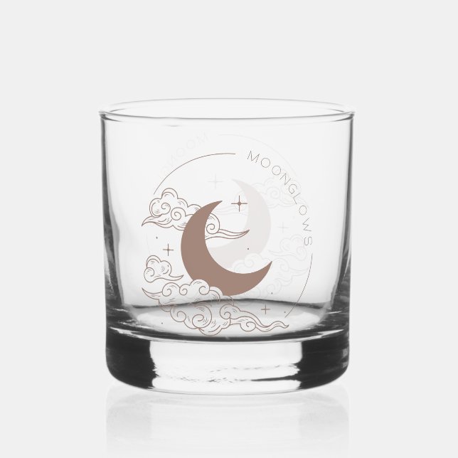 Vaso De Whiskey Resplandores lunares (Anverso)