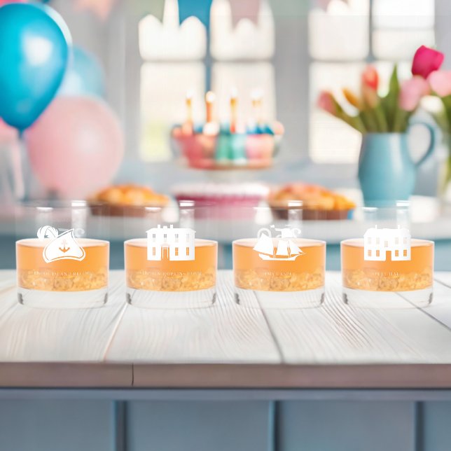 Vaso De Whiskey Rocks Glasses Set (Insitu (Baby Shower))