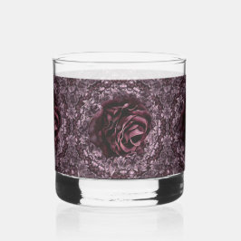 Vaso De Whiskey Rosa Mandala