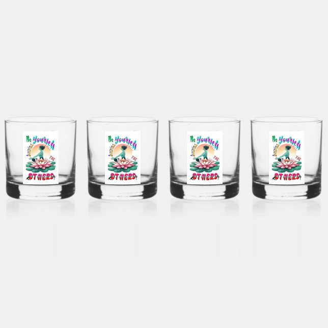 Vaso De Whiskey Sé Que Inspiras A Los Demás (Anverso)
