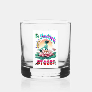 Vaso De Whiskey Sé Que Inspiras A Los Demás