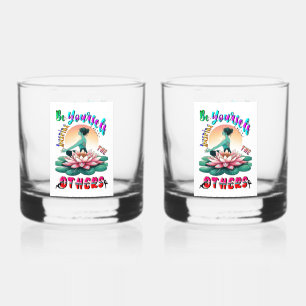 Vaso De Whiskey Sé Que Inspiras A Los Demás